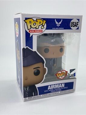 Funko Pop! Vinyl: U.S. Air Force - Airman New, box may have minor wear